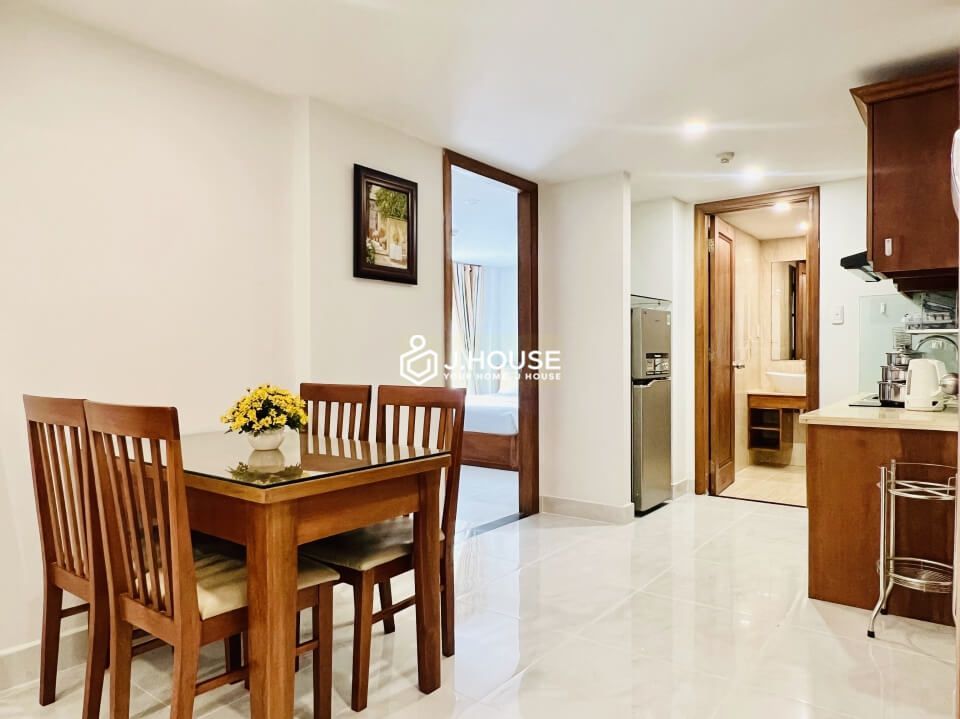 Comfortable 2-bedroom serviced apartment near the airport in Tan Binh District-1