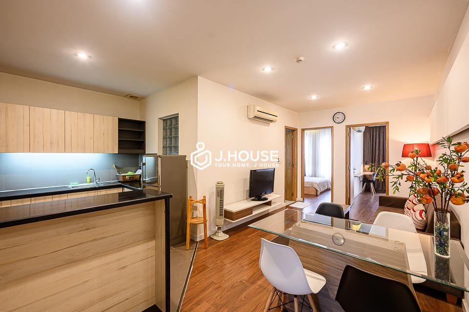 modern serviced apartment for lease in tan binh district 1