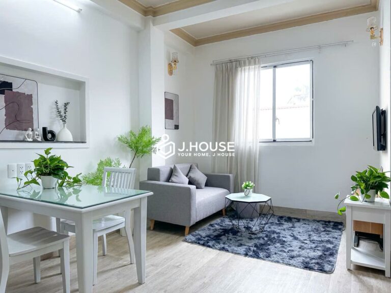 Bright 1br apartment for rent in District 1, HCMC - Minh Long Apartment