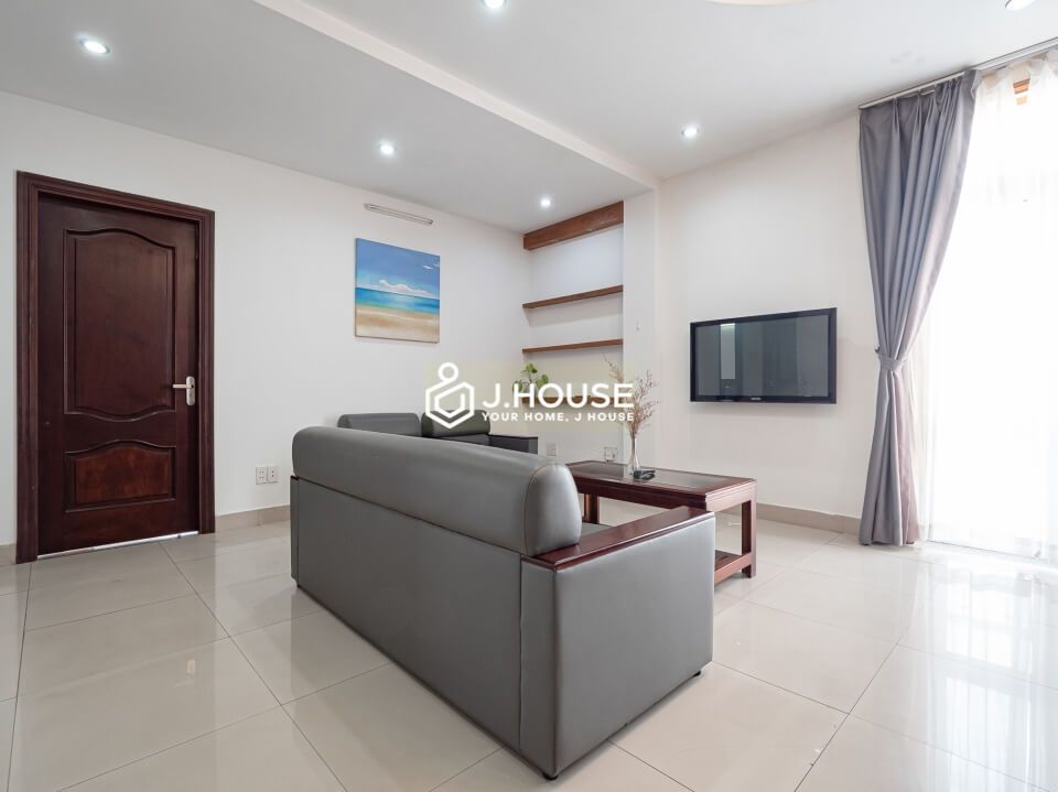 Spacious three bedrooms serviced apartment in Thao Dien3