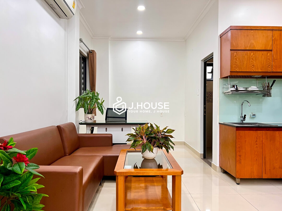Spacious 1 br apartment for rent in District 3, HCMC