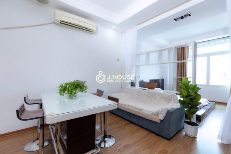 Serviced apartment for rent on Nguyen Dinh Chieu street, District 1, HCMC