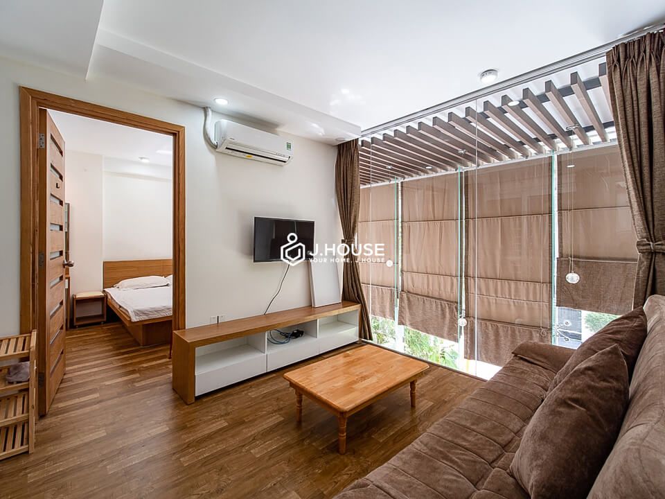 Bright separate bedroom serviced apartment in Thao Dien ward