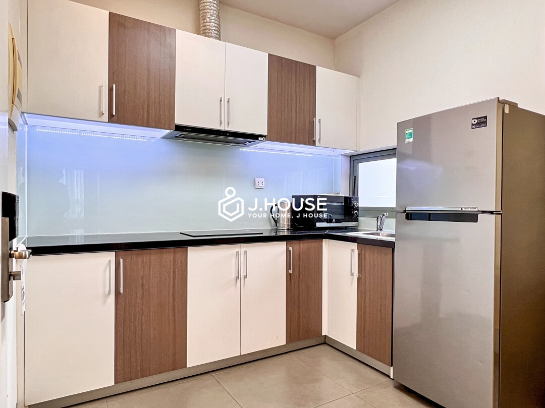 Modern 2 br apartment for rent at Glenwood Suites, Thao Dien, District 2, HCMC
