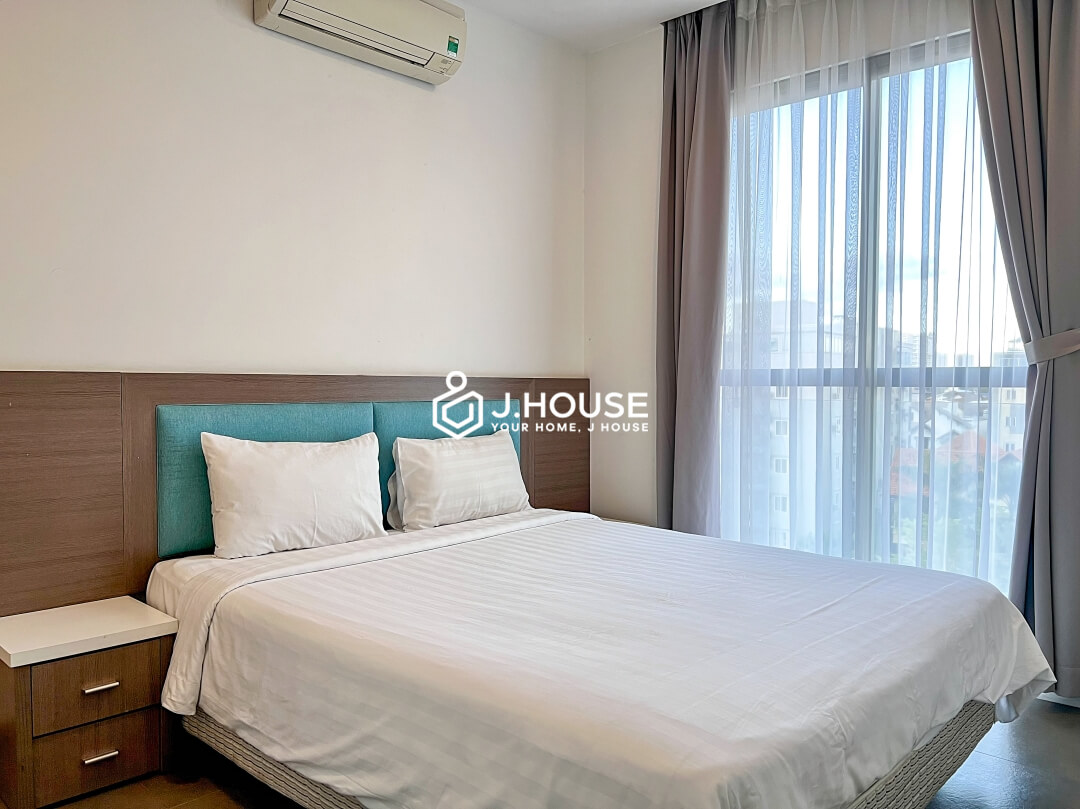 Modern 2 br apartment for rent at Glenwood Suites, Thao Dien, District 2, HCMC
