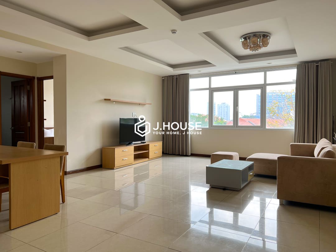 Spacious 2-br apartment for rent in District 3, HCMC - Khanh Gia Apartment