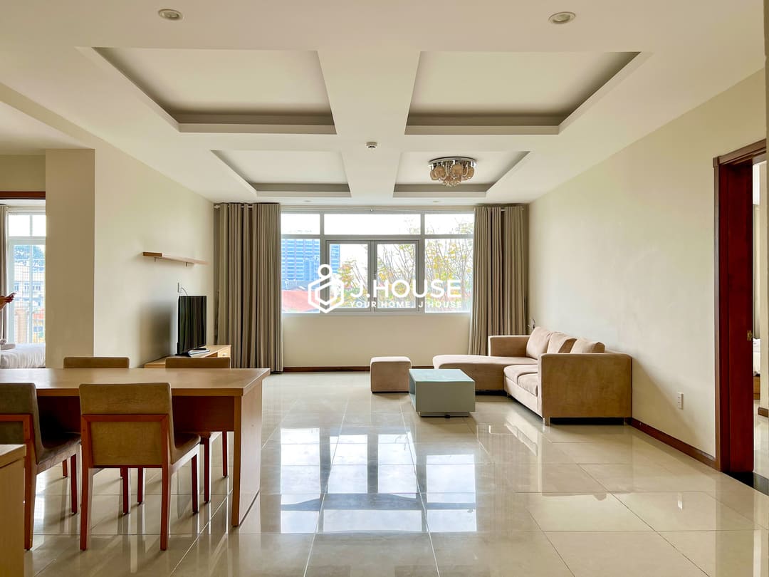 Spacious 2-br apartment for rent in District 3, HCMC - Khanh Gia Apartment