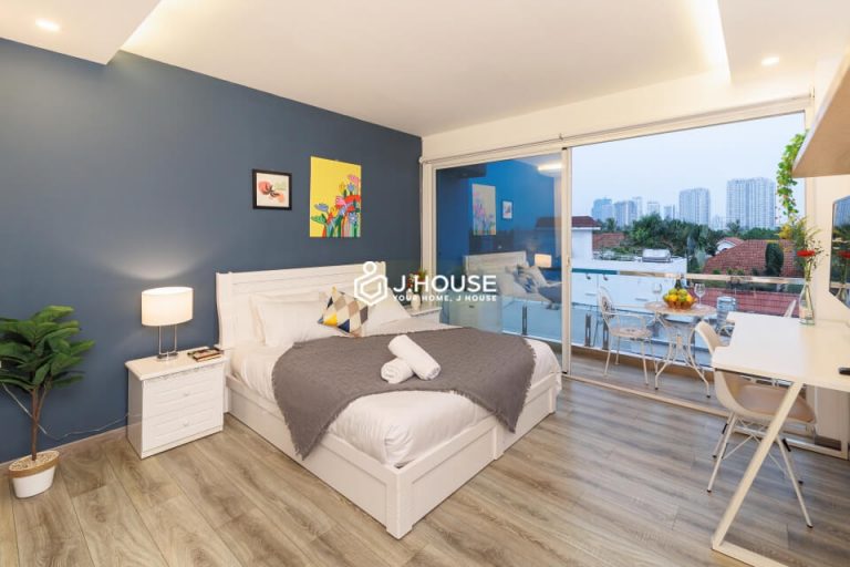 Modern serviced apartment in Thao Dien, District 2, HCMC