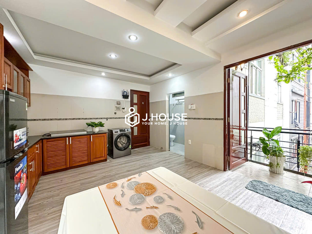 Serviced apartment near the park in Tan Dinh Ward, District 1, HCMC