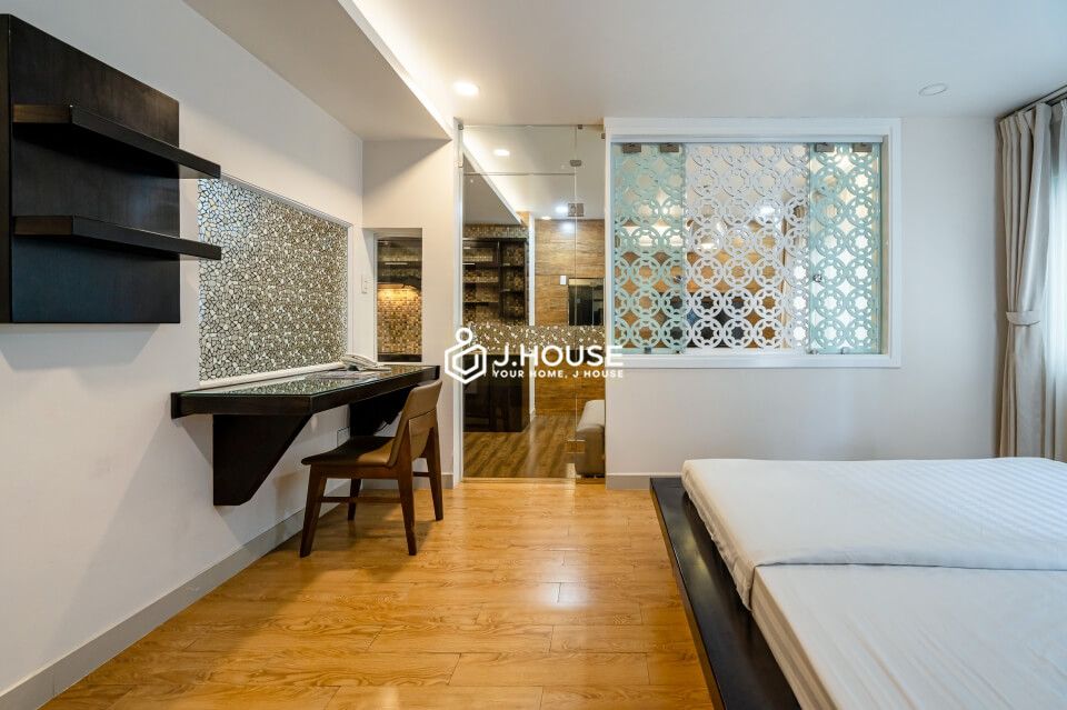 HUCH VILLA serviced apartment for rent with swimming pool and gym in Phu Nhuan district, HCM city-12