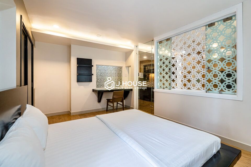 HUCH VILLA serviced apartment for rent with swimming pool and gym in Phu Nhuan district, HCM city-13