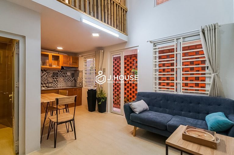 Affordable Loft 1BR Apartment for Rent in Moc House District 2 4 1. 1PN 10tr000 (1)