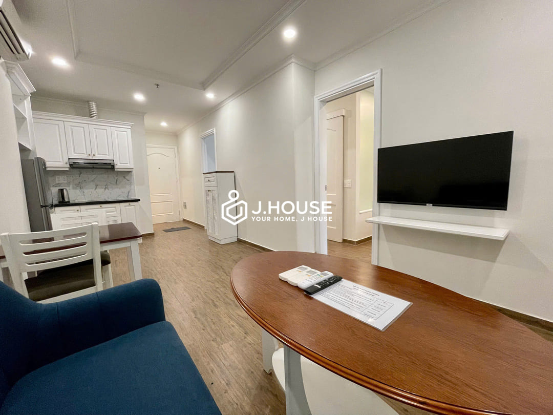 2br apartment with pool and gym at Genuss Apartment, Thao Dien