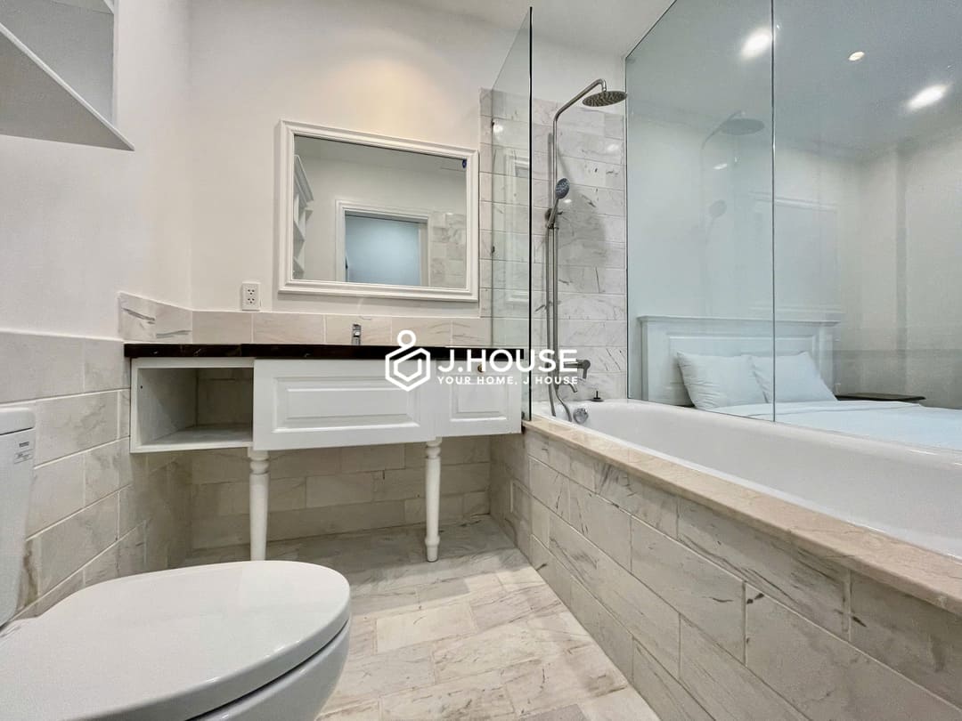 2br apartment with pool and gym at Genuss Apartment, Thao Dien