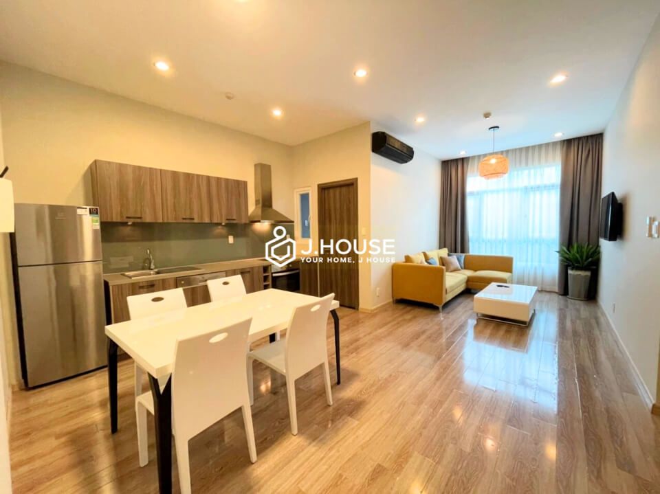 modern one bedrooms serviced apartment in Thao Dien ward 2