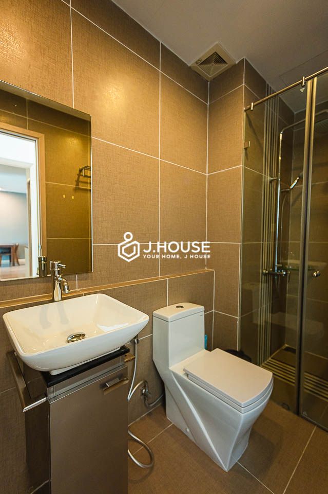 modern two bedrooms serviced apartment in Thao Dien ward 15