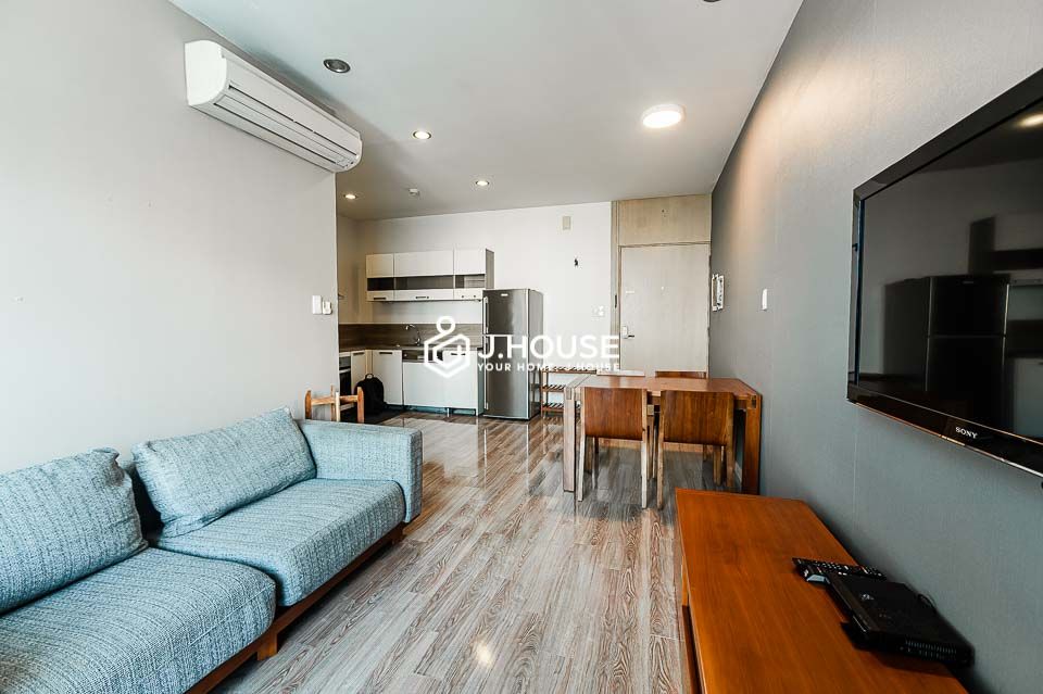 modern two bedrooms serviced apartment in Thao Dien ward 5