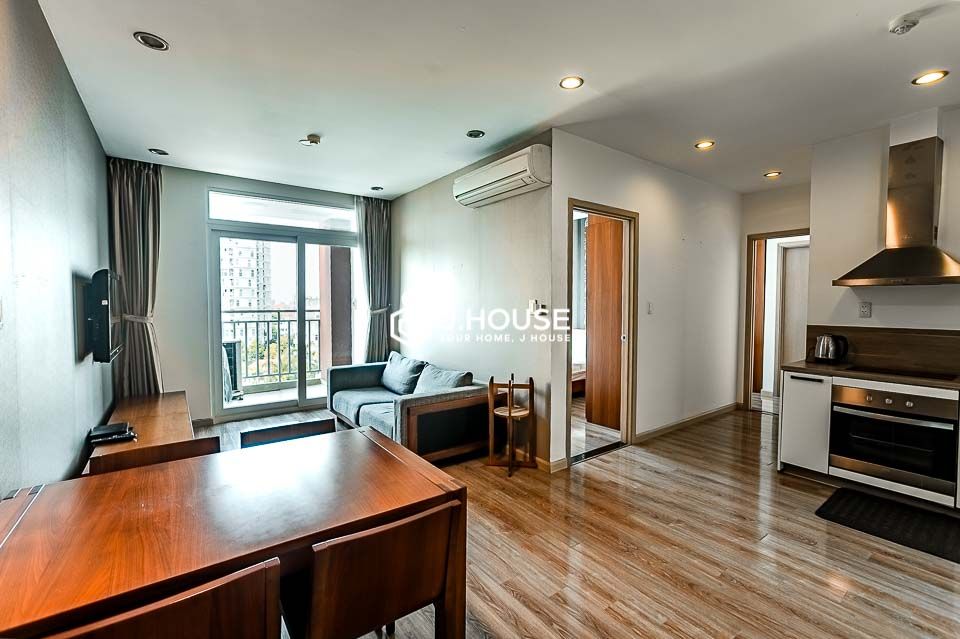 modern two bedrooms serviced apartment in Thao Dien ward