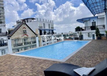 pool and gym at Genuss Apartment, Thao Dien