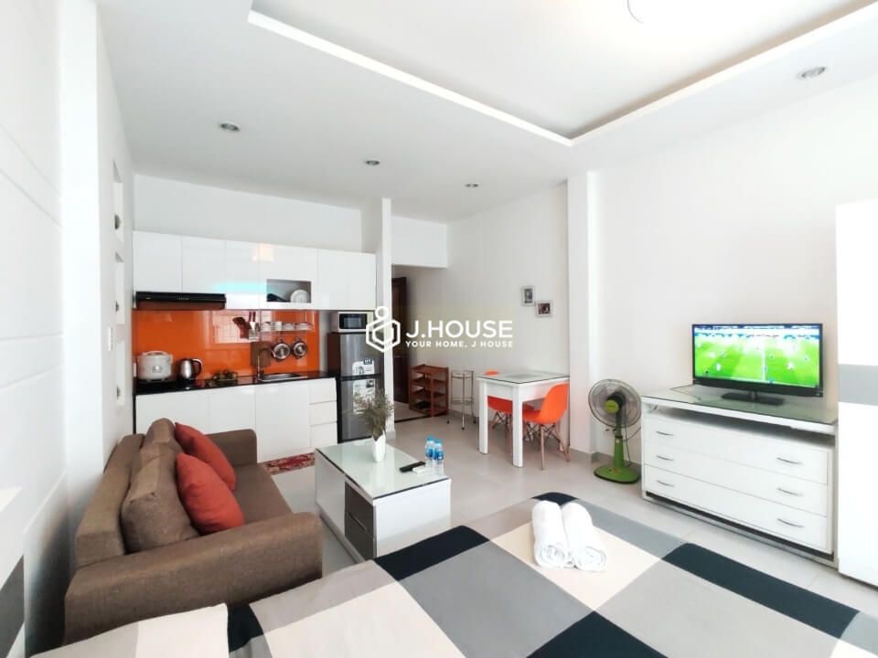 Cozy serviced apartment for rent in District 1, HCMC-1
