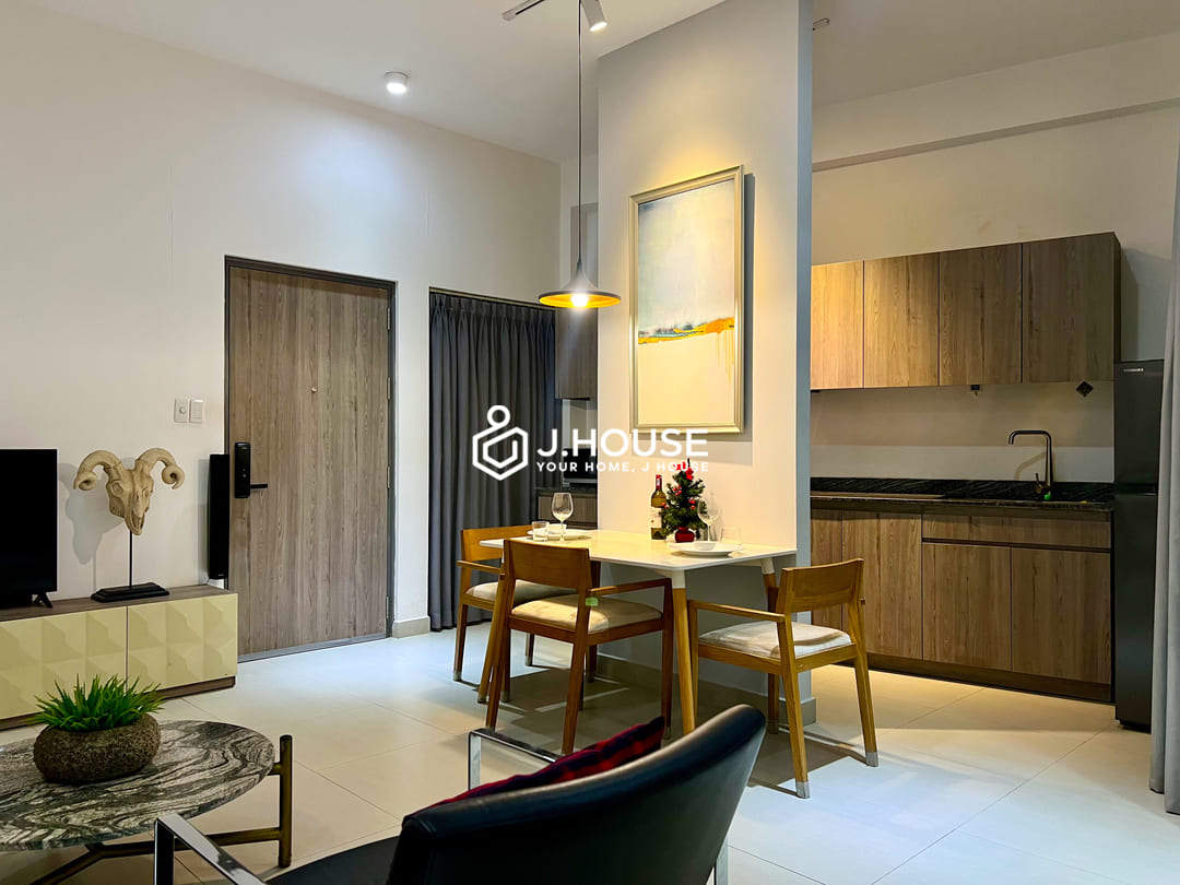 Modern and spacious studio apartment at MHouse, District 4, HCMC