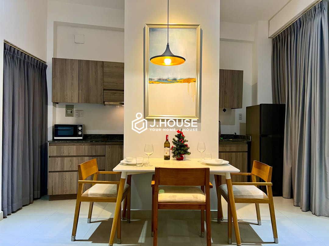 Modern and spacious studio apartment at MHouse, District 4, HCMC