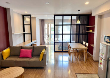 1 br apartment for rent with balcony at Ton Apartment, District 1, HCMC