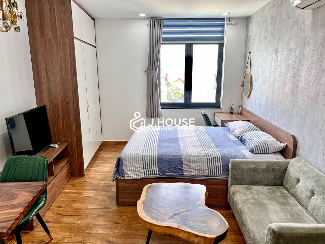 Fully furnished studio apartment at Vo Apartment in Thao Dien, District 2, HCM