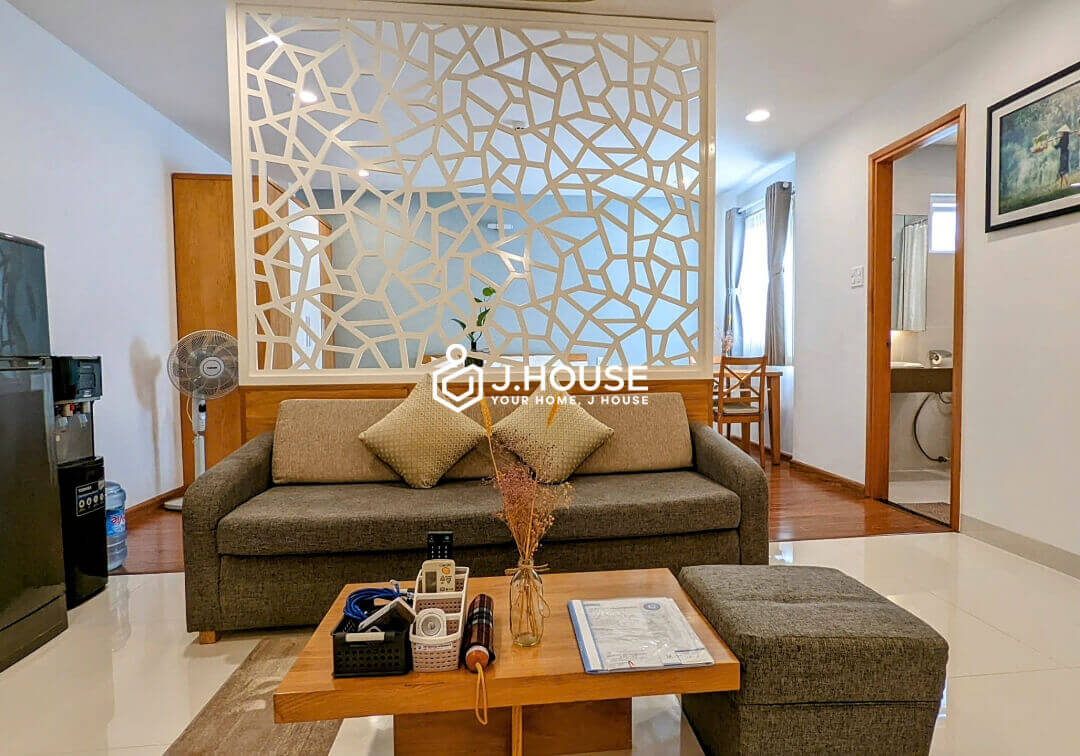Japanese style studio apartment for rent in Da Kao Ward, District 1, HCMC