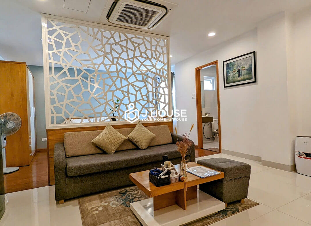 Japanese style studio apartment for rent in Da Kao Ward, District 1, HCMC