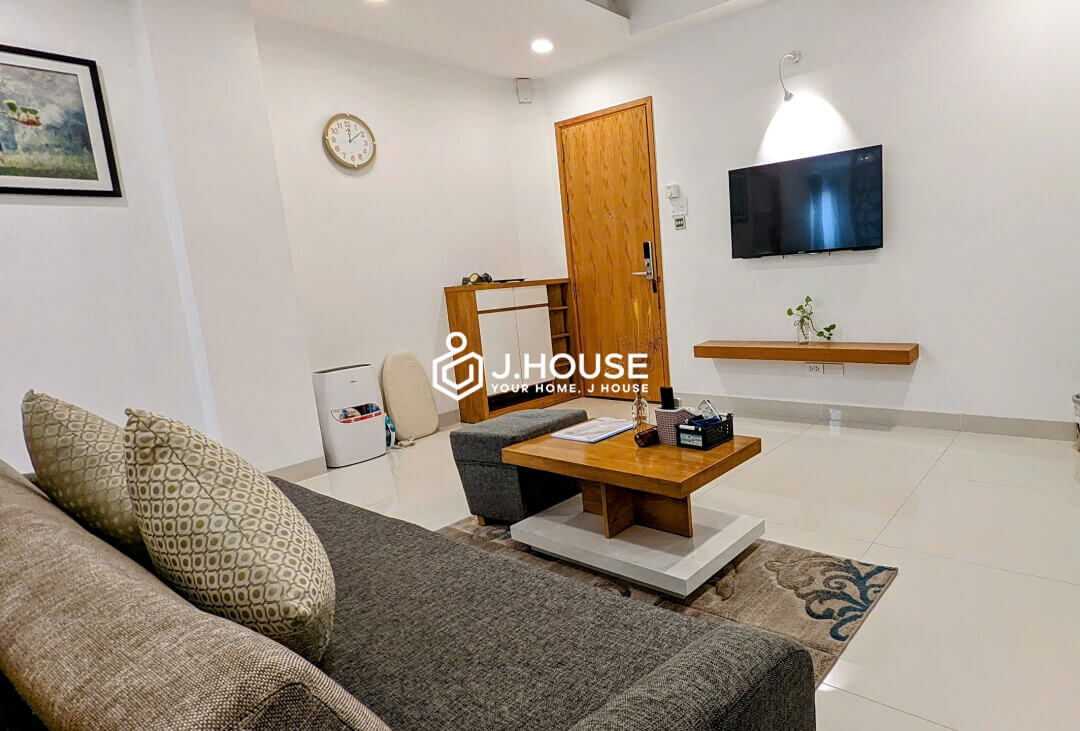 Japanese style studio apartment for rent in Da Kao Ward, District 1, HCMC