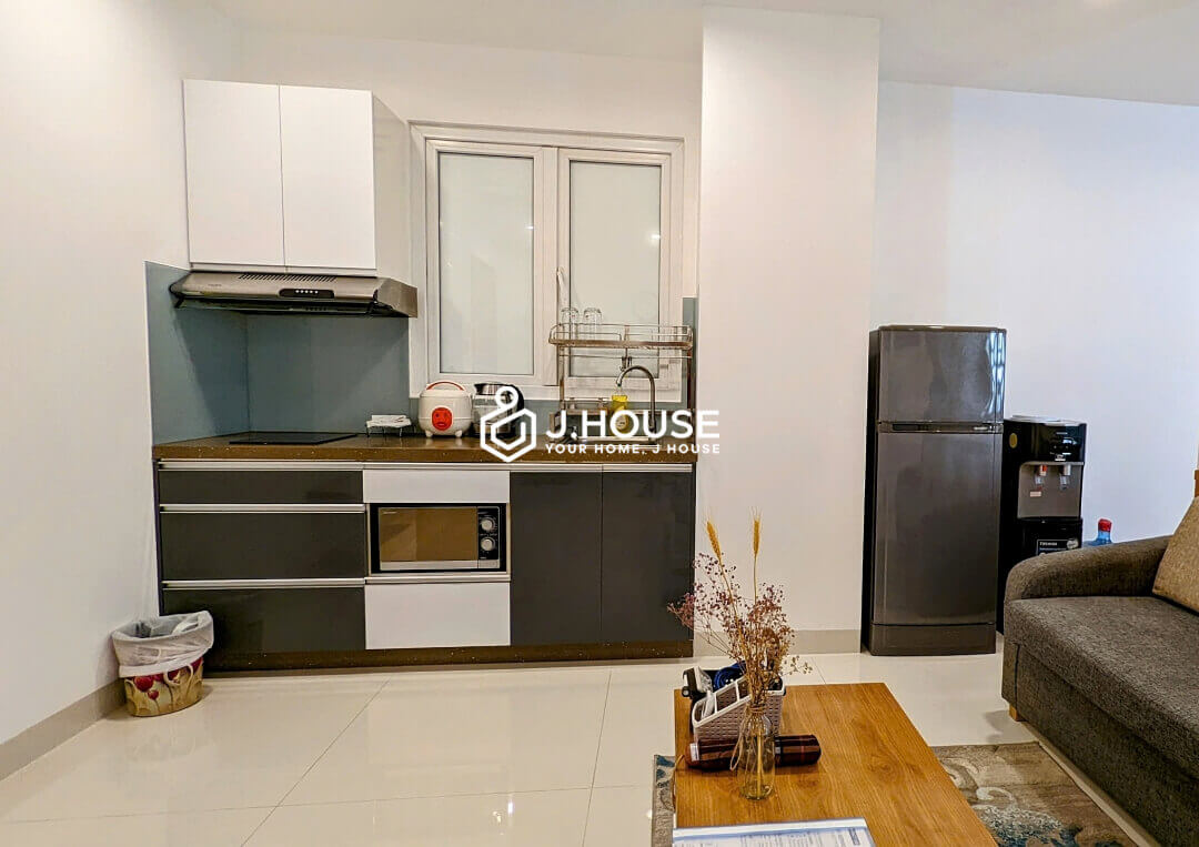 Japanese style studio apartment for rent in Da Kao Ward, District 1, HCMC