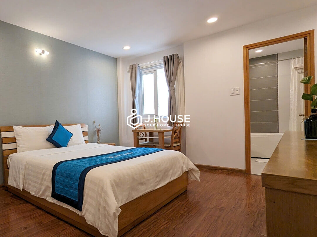 Japanese style studio apartment for rent in Da Kao Ward, District 1, HCMC
