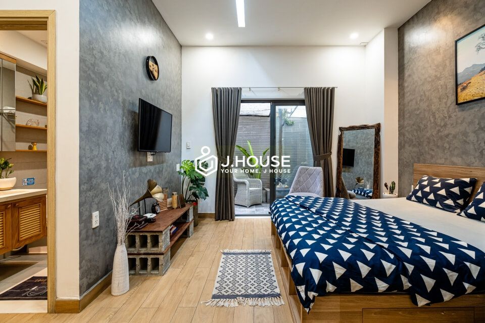 modern studio serviced apartment for rent in binh thanh disrtrict-1