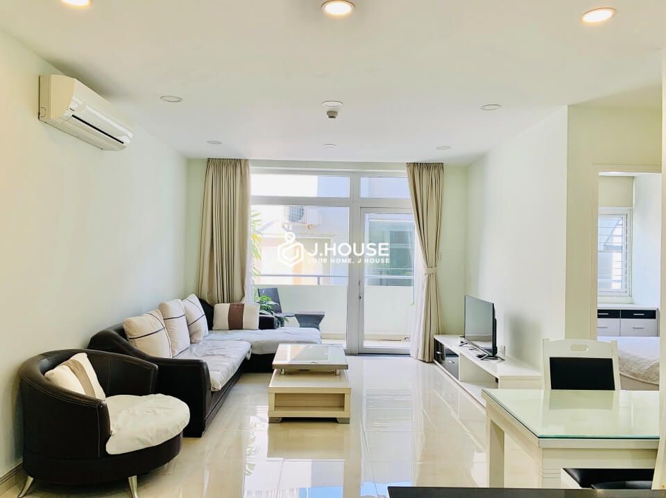 Serviced apartment for rent with gym and pool in Thao Dien, D2