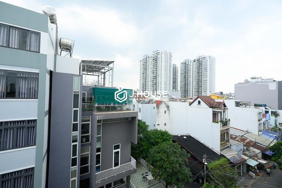 nice studio apartment on Nguyen Ba Huan street of Thao Dien ward - front side 3
