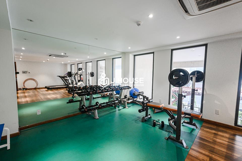 gym in the same building on Huynh Khuong Ninh street 1