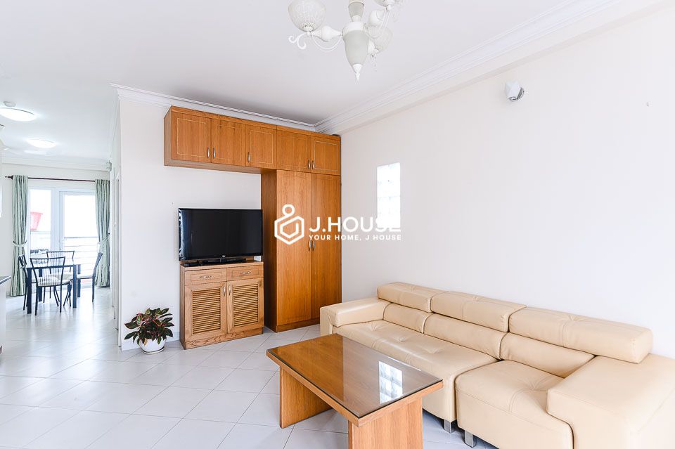 one bedroom apartment with private large terrace in Binh Thanh District 4