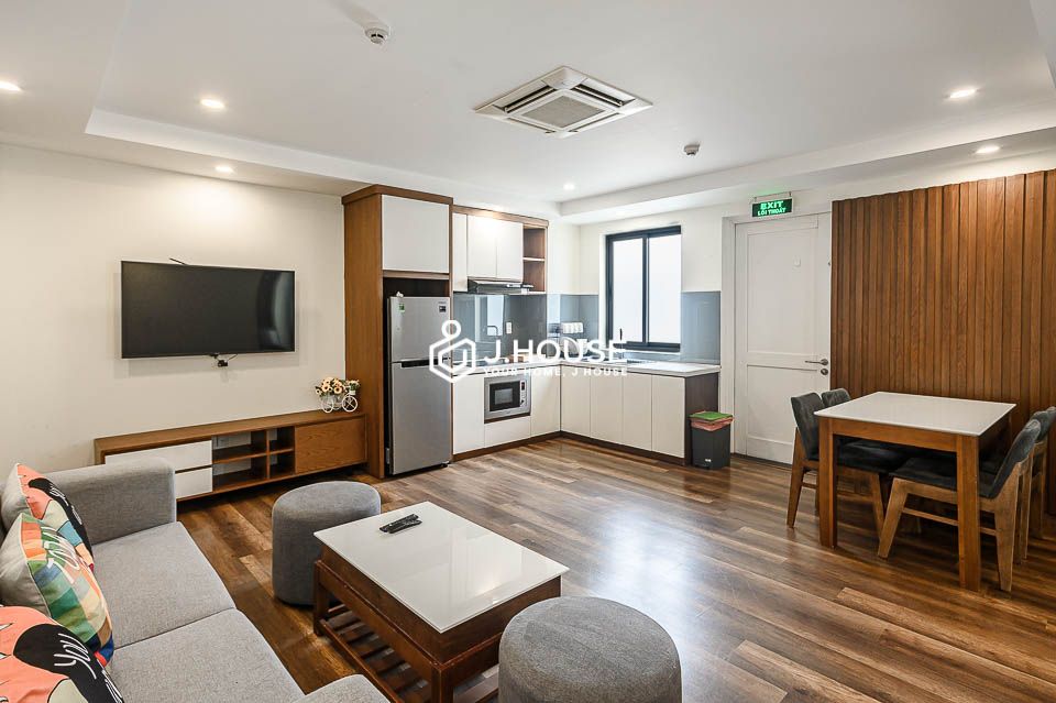 two bedrooms apartment for lease on Huynh Khuong Ninh street 1