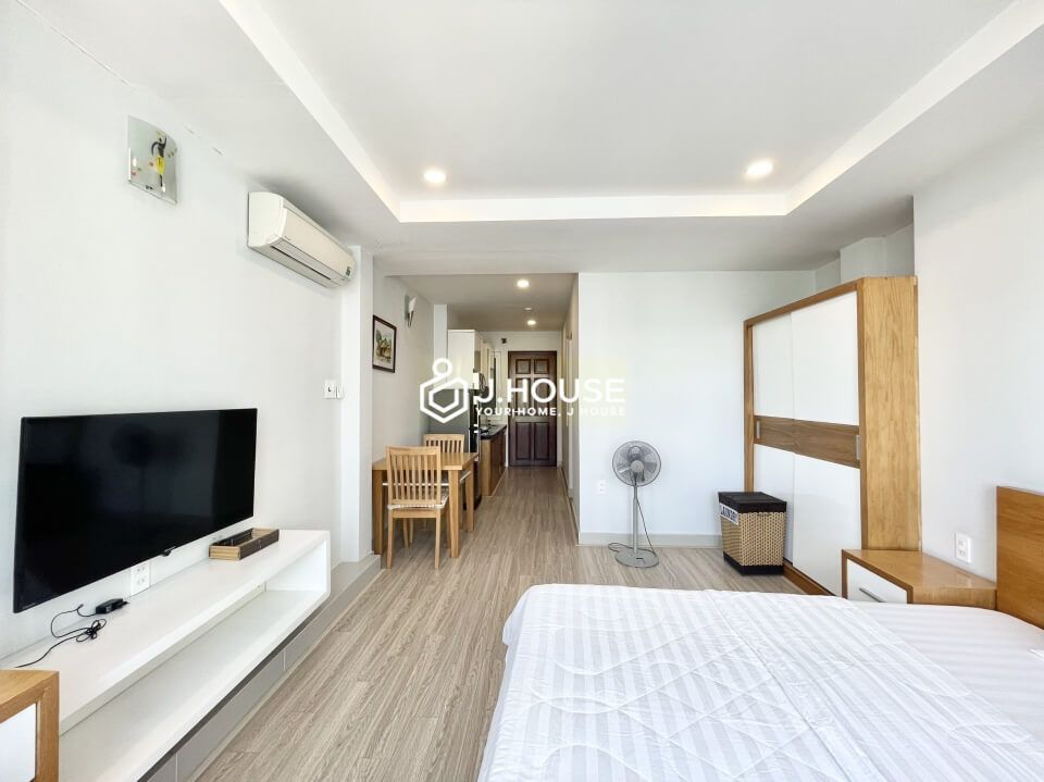 fully studio apartment in binh thanh district