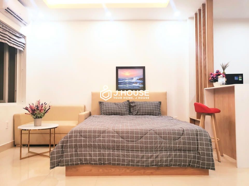 Studio apartment for lease in Binh Thanh District2