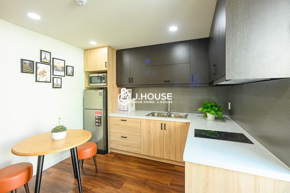 Studio serviced apartment for lease on ky dong street of district 3