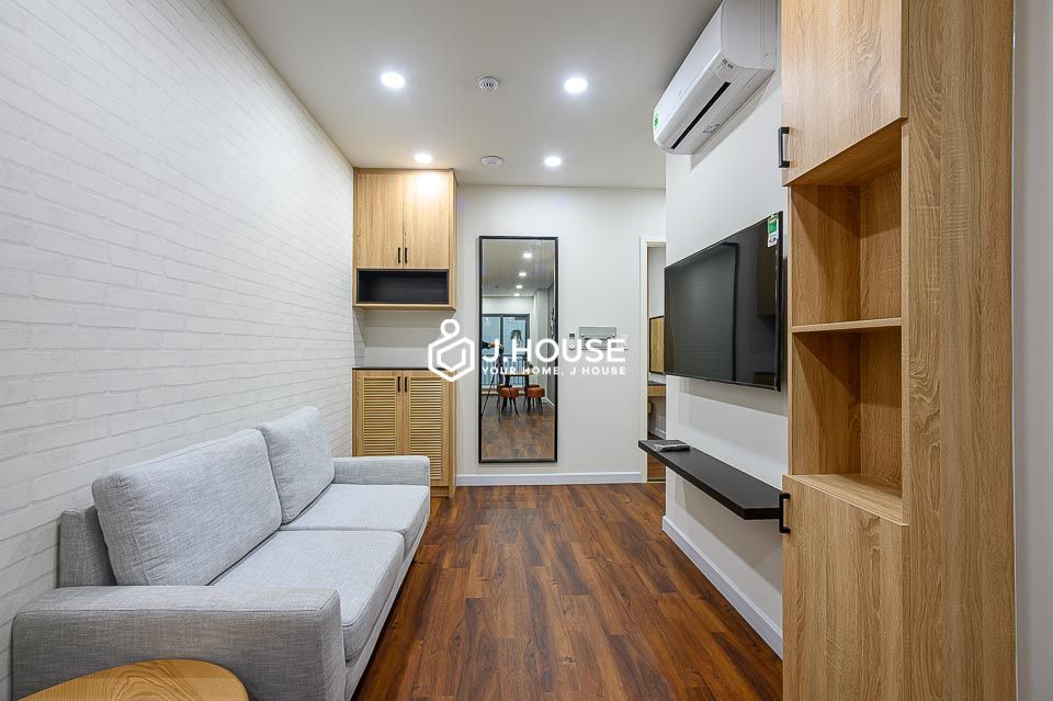 for lease two bedroom serviced apartment has balcony in district 3-4