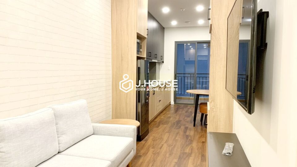 one bedroom serviced apartment for rent on ky dong street District 3-2