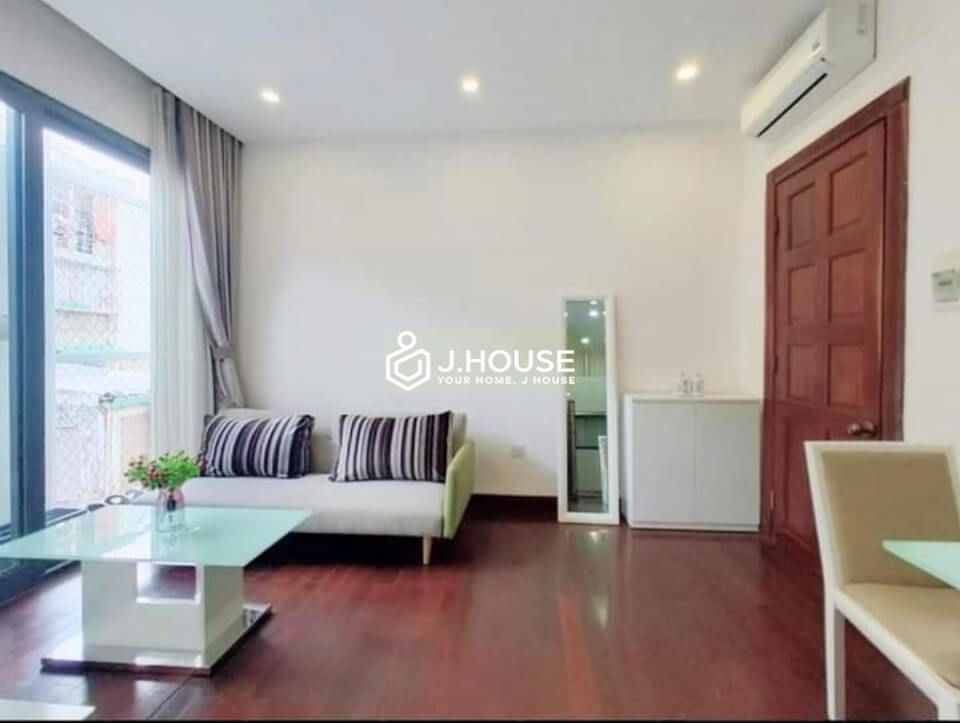 serviced apartment for rent on nguyen cu trinh street district 1-1
