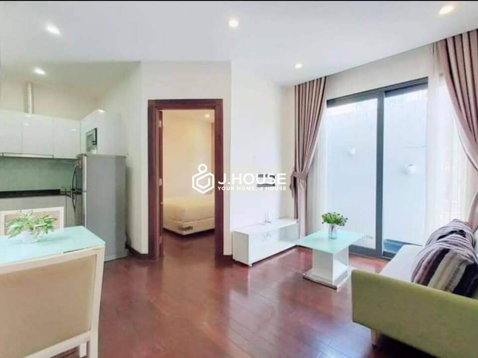 serviced apartment for rent on nguyen cu trinh street district 1-3