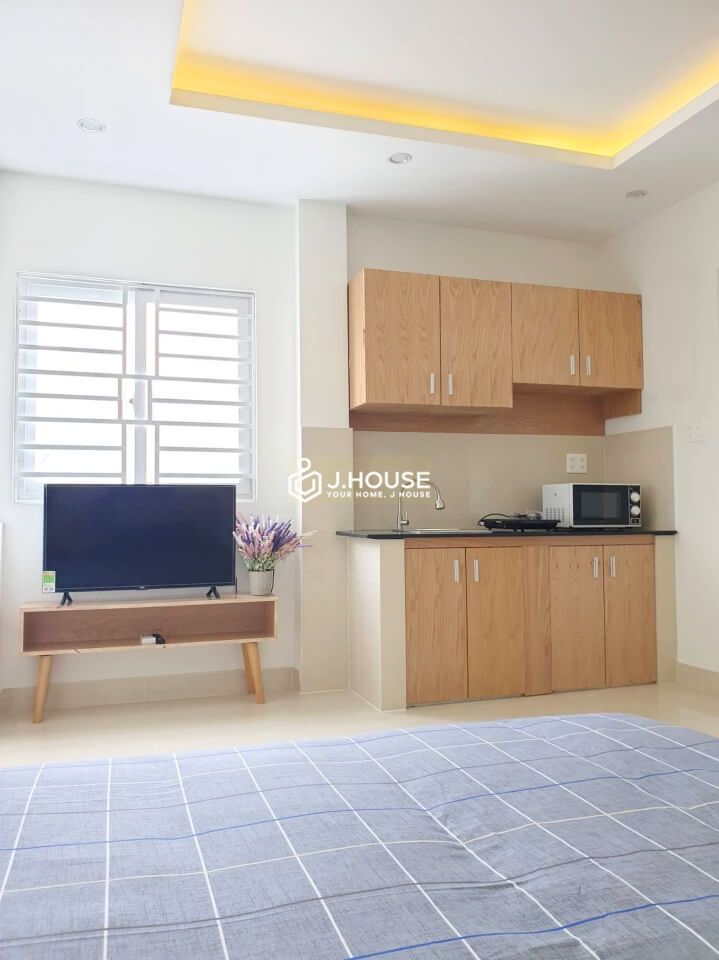 studio apartment for rent on Xo Viet Nghe Tinh street of binh thanh district-4