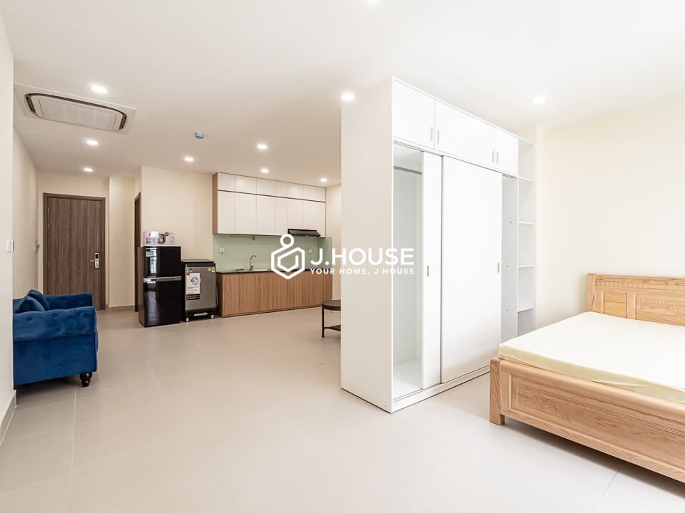 studio serviced apartment for lease in sunny apartment district 2-3