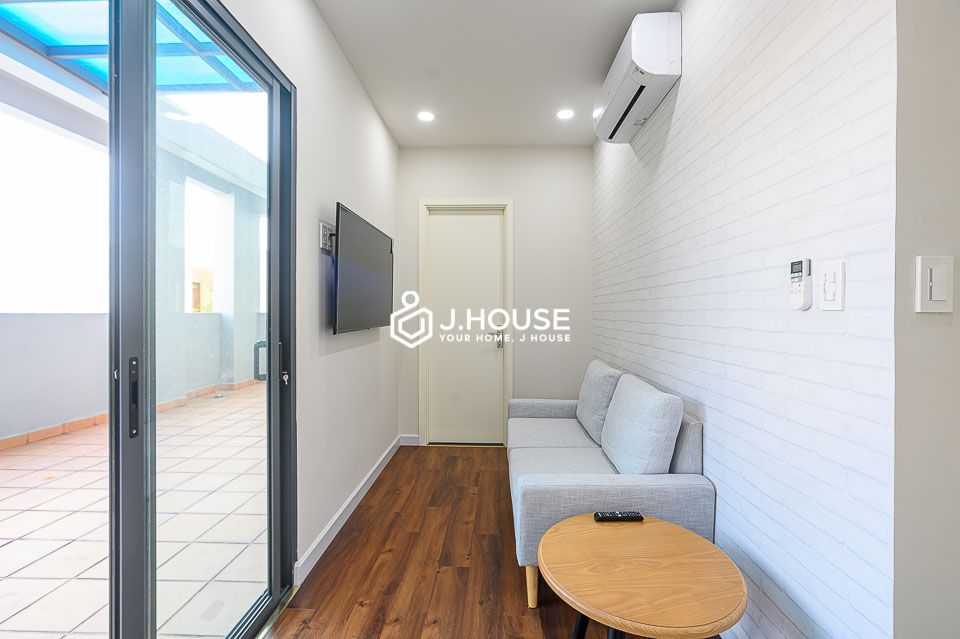 two bedroom serviced apartment for rent on ky dong street of district 3