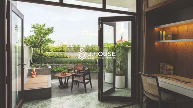 The Saigonese Terrace apartment for rent in district 3